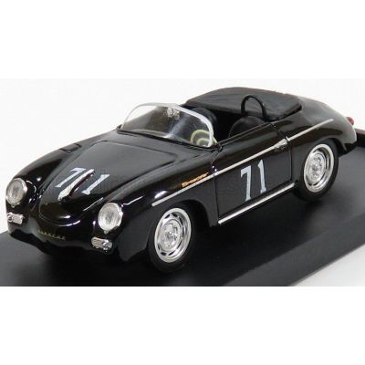 BRUMM PORSCHE 356 SPEEDSTER N 71 RIVERSIDE 1959 STEVE MCQUEEN - BLACK 1/43