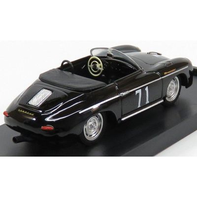 BRUMM PORSCHE 356 SPEEDSTER N 71 RIVERSIDE 1959 STEVE MCQUEEN - BLACK 1/43