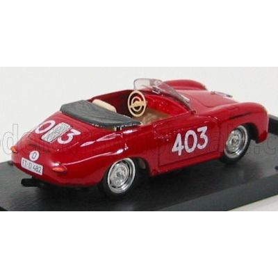 BRUMM PORSCHE 356 SPEEDSTER N 403 MILLE MIGLIA 1952 - RED 1/43