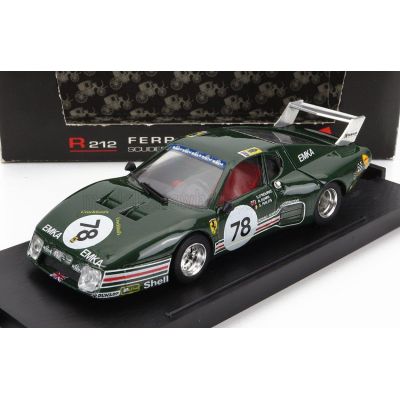 BRUMM FERRARI 512BB SCUDERIA EMKA N 78 24h LE MANS 1980 S.O'ROURKE - R.DOWN - S.PHILIPS - GREEN 1/43
