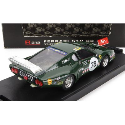 BRUMM FERRARI 512BB SCUDERIA EMKA N 78 24h LE MANS 1980 S.O'ROURKE - R.DOWN - S.PHILIPS - GREEN 1/43