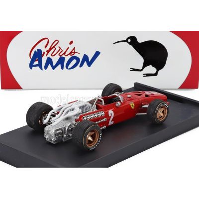 BRUMM FERRARI F1  312 N 2 ITALY GP 1967 CHRIS AMON - RED 1/43