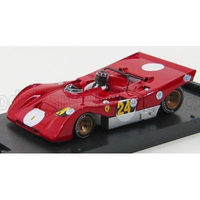 BRUMM FERRARI 312 PB N 24 1000km BUENOS AIRES 1971 IGNAZIO GIUNTI - RED 1/43