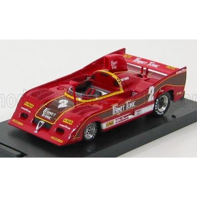 BRUMM ALFA ROMEO 33 SC 12 500 KM MONZA 1977 N 2 BRAMBILLA - RED 1/43