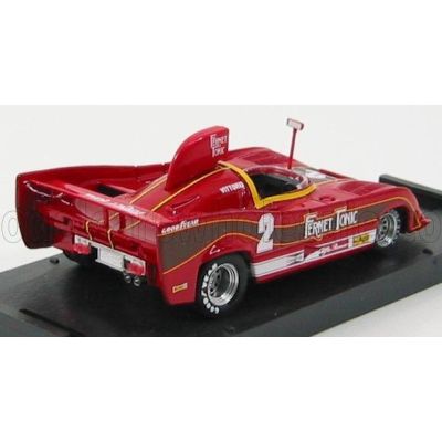 BRUMM ALFA ROMEO 33 SC 12 500 KM MONZA 1977 N 2 BRAMBILLA - RED 1/43