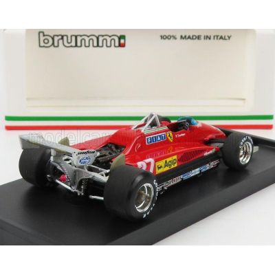 BRUMM FERRARI F1  126 C2 ITALY GP 1982 N 27 PATRICK TAMBAY - RED 1/43