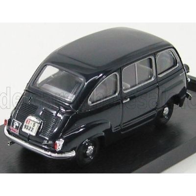 BRUMM FIAT 600 MULTIPLA CARABINIERI POLICE 1956 - BLUE 1/43