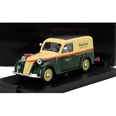 BRUMM FIAT 1100E VAN FURGONE OLIO CARLI 1946 - GREEN CREAM 1/43
