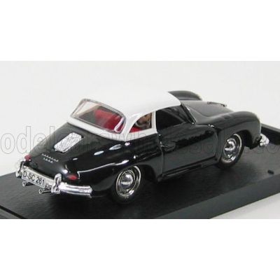 BRUMM PORSCHE 356 HARD TOP 1952 - BLACK WHITE 1/43