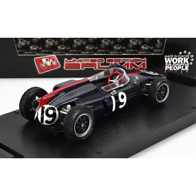 BRUMM COOPER F1  T53 GP GERMANIA 1961 N 19 R.SALVADORI - BLUE 1/43