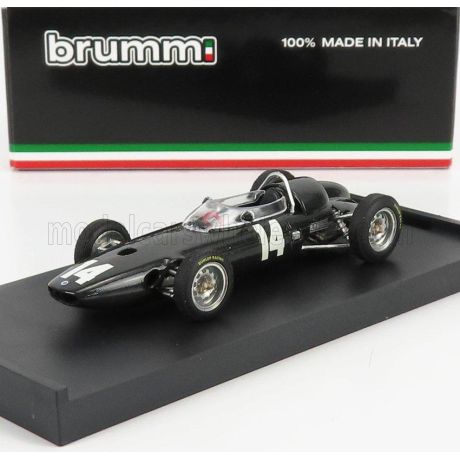 BRUMM BRM F1  P57 N 14 WINNER ITALY MONZA GP GRAHAM HILL 1962 WORLD CHAMPION - GREY MET 1/43