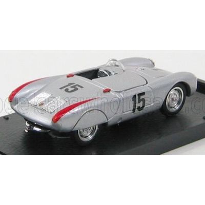 BRUMM PORSCHE 550 RS AVUS N 15 1955 R. VON FRANKENBERG - SILVER 1/43