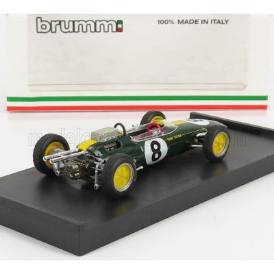 BRUMM LOTUS F1  25 N 8 WINNER ITALY GP JIM CLARK 1963 WORLD CHAMPION - GREEN 1/43