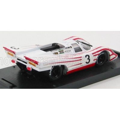BRUMM PORSCHE 917K 4.5L N 3 24h DAYTONA 1970 K.AHRENS - V.ELFORD - WHITE RED 1/43