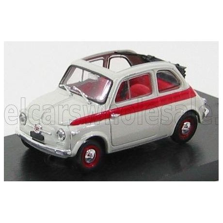 BRUMM FIAT 500 NUOVA SPORT APERTA 1957 - GREY 1/43