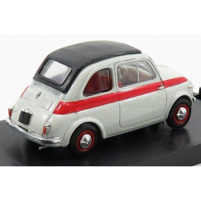 BRUMM FIAT 500 NUOVA SPORT CHIUSA 1957 - GREY 1/43