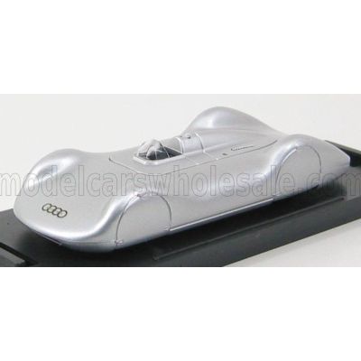 BRUMM AUTO UNION TIPO C STREAMLINE WORLD SPEED RECORD 1937 406.3 km/h B.ROSEMEYER - SILVER 1/43