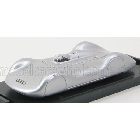 BRUMM AUTO UNION TIPO C STREAMLINE WORLD SPEED RECORD 1937 406.3 km/h B.ROSEMEYER - SILVER 1/43