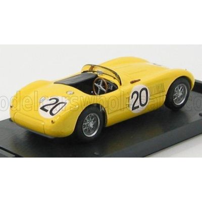 BRUMM JAGUAR C TYPE 9th LE MANS 1953 LAURENT-TORNACO N 20 - YELLOW 1/43