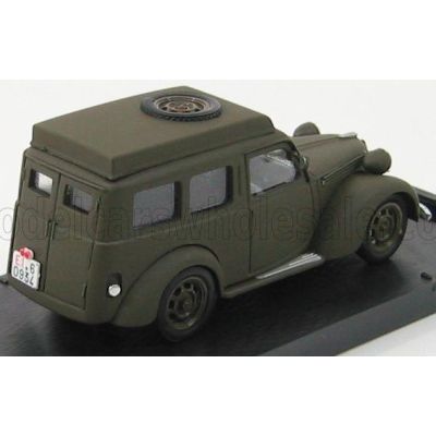 BRUMM FIAT 1100 FURGONE CARABINIERI RADIOMOBILE 1950 - MILITARY GREEN 1/43