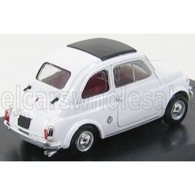 BRUMM FIAT 500 ABARTH 595SS 1965 - WHITE 1/43