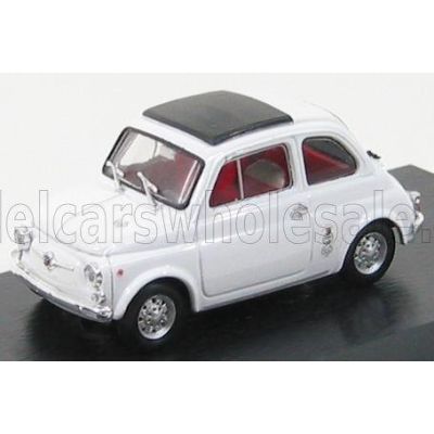 BRUMM FIAT 500 ABARTH 695SS 1965 - WHITE 1/43