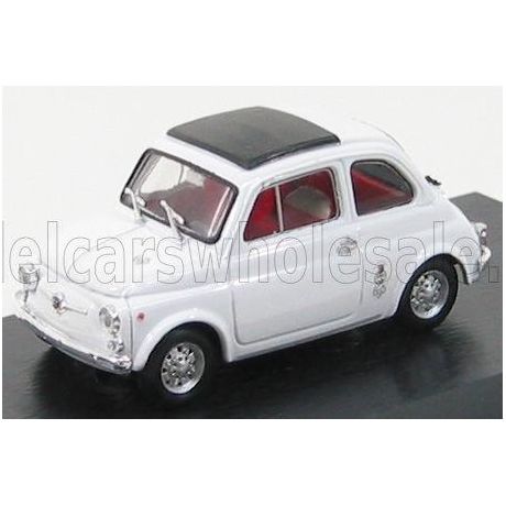 BRUMM FIAT 500 ABARTH 695SS 1965 - WHITE 1/43