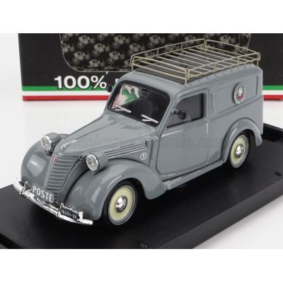 BRUMM FIAT 1100 VAN POSTE ITALIANE SERVIZIO POSTALE VARESE 1950 - GREY 1/43