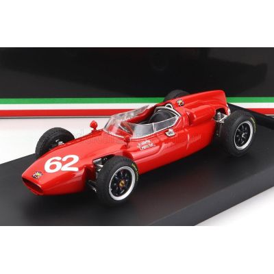 BRUMM COOPER F1  T53 MASERATI N 62 ITALY GP 1961 L.BANDINI - RED 1/43