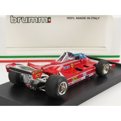 BRUMM FERRARI F1  312T5 N 1 ARGENTINA GP 1980 J.SCHECKTER - RED 1/43