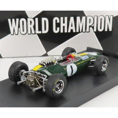 BRUMM LOTUS F1  33 N 1 WINNER GERMANY GP JIM CLARK 1965 WORLD CHAMPION - GREEN YELLOW 1/43