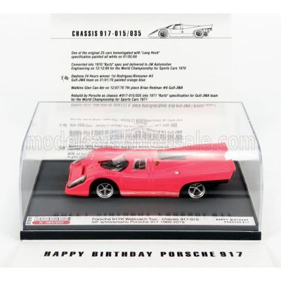 BRUMM PORSCHE 917K 50th ANNIVERSARY 1969 - 2019 - ORANGE FLUO 1/43