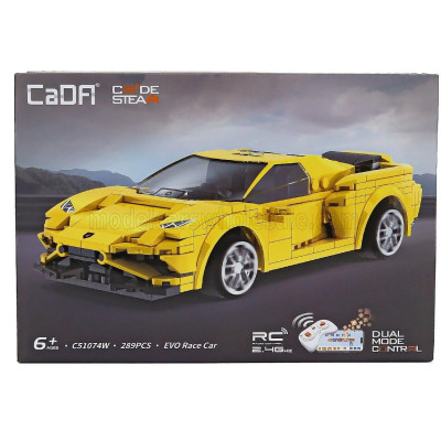 CADA CADA RC EVO RACE CAR 2020 - 289 pcs - YELLOW 1/20