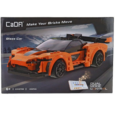 CADA CADA RC BLAZE CAR 2020 - 295 pcs - ORANGE BLACK 1/20
