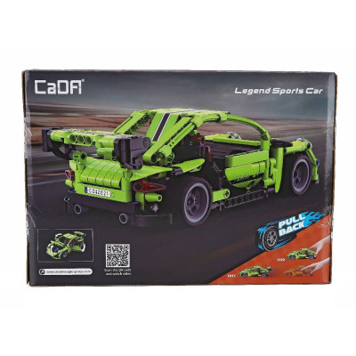 CADA CADA LEGENDS SPORTS CAR - 387 pcs - GREEN 1/20