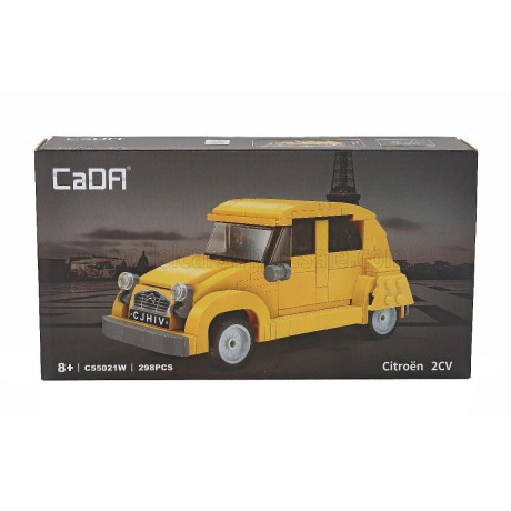 CADA CITROEN 2CV - 298 pcs - YELLOW 1/24