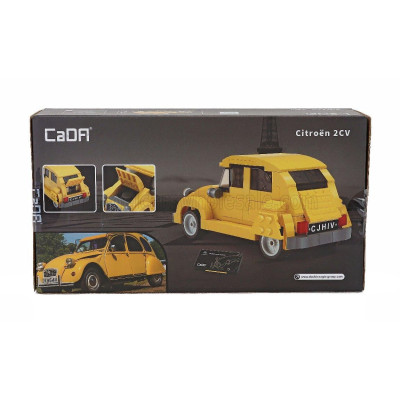 CADA CITROEN 2CV - 298 pcs - YELLOW 1/24