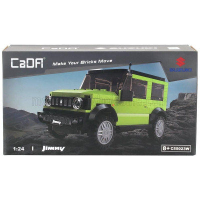 CADA SUZUKI JIMMY OFF-ROAD - 192 pcs - GREEN BLACK 1/24