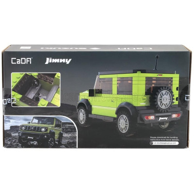 CADA SUZUKI JIMMY OFF-ROAD - 192 pcs - GREEN BLACK 1/24