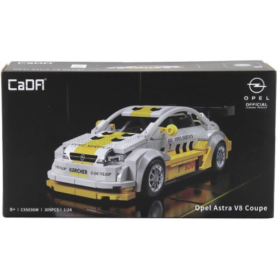 CADA OPEL ASTRA V8 COUPE N 7 RALLY - 305 pcs - WHITE YELLOW 1/24