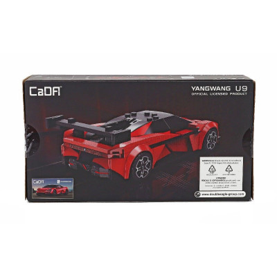 CADA BYD YANGWANG U9 2024 - RED BLACK 1/24