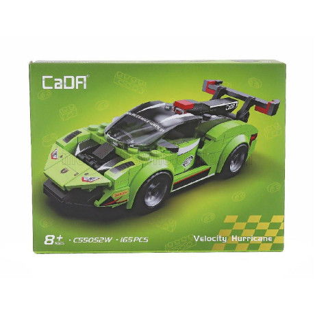 CADA CADA VELOCITY HURRICANE - 165 PCS - GREEN BLACK 1/32