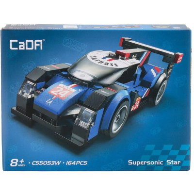CADA CADA SUPERSONIC STAR N 24 - 164 PCS - BLUE BLACK WHITE 1/32
