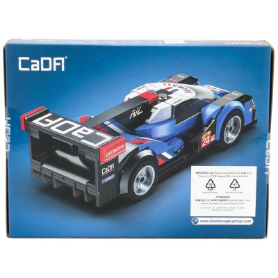 CADA CADA SUPERSONIC STAR N 24 - 164 PCS - BLUE BLACK WHITE 1/32