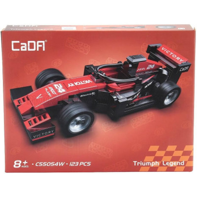 CADA CADA F1  TRIUMPH LEGEND N 24 - 123 PCS - RED BLACK 1/32
