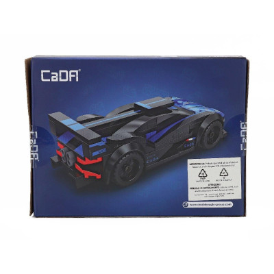 CADA CADA BLUE FLAME SPECTER - 165 PCS - BLACK BLUE 1/32