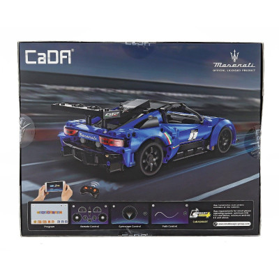 CADA MASERATI GT2 - 549 pcs - BLUE BLACK 1/16