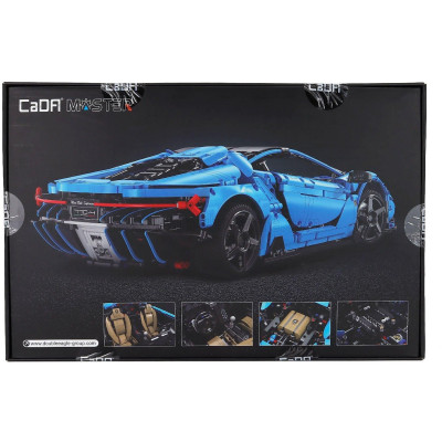 CADA CADA 770-4 SUPER CAR - 3842 pcs - BLUE 1/8