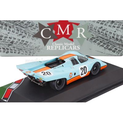CMR PORSCHE 917K 4.5L TEAM JOHN WYER AUTOMOTIVE ENGINEERING LTD GULF N 20 24h LE MANS 1970 JO SIFFERT - BRIAN REDMANN - LIGHT BL