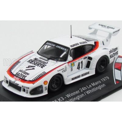 CMR PORSCHE 935 K3 TEAM PORSCHE KREMER RACING N 41 WINNER 24h LE MANS 1979 KLAUS LUDWIG - BILL WHITTINGTON - DON WHITTINGTON - W